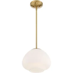 Possini Euro Design Orilla Brass Mini Pendant Light 11 3/4" Wide Mid Century Modern White Opal Glass Shade For Dining Room House Foyer Kitchen Island 10 Possini Euro Design Orilla Brass Mini Pendant Light 11 3/4" Wide Mid Century Modern White Opal Glass Shade For Dining Room House Foyer Kitchen Island -Home Decor Sales GUEST b30bd1e8 35ac 46e4 afe7 4dbfc3645d7c
