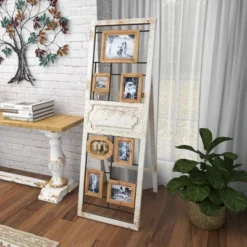 Wood 6 Slot Wall Photo Frame With Floor Stand Brown - Olivia & May 29 Wood 6 Slot Wall Photo Frame With Floor Stand Brown - Olivia & May -Home Decor Sales GUEST b540e4d7 9fd9 4e38 b76b 251ffd7c0f50