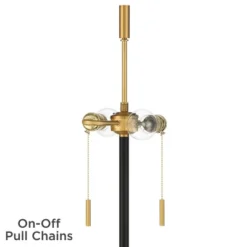 Possini Euro Design Roxie Modern Floor Lamp With Riser 65 1/2" Tall Brass Black Metal Sheer Linen Double Drum Shade For Living Room Bedroom Office 9 Possini Euro Design Roxie Modern Floor Lamp With Riser 65 1/2" Tall Brass Black Metal Sheer Linen Double Drum Shade For Living Room Bedroom Office -Home Decor Sales GUEST b5c07179 5767 4f85 8a6f b0163d6075eb