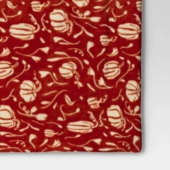 Mini Pumpkin Printed Plush With Shearling Reverse Throw Blanket - Threshold™ -Home Decor Sales GUEST b60a419a 1e21 4dc8 bddb 5d71211cccc0