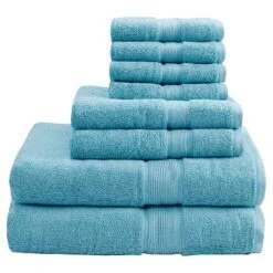 8pc Cotton Bath Towel Set -Home Decor Sales GUEST b8321ab9 2c3e 4e62 a340 fddc4de82e9e