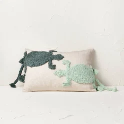 Two Lizard Punch Needle Lumbar Throw Pillow - Opalhouse™ Designed With Jungalow™ 9 Two Lizard Punch Needle Lumbar Throw Pillow - Opalhouse™ Designed With Jungalow™ -Home Decor Sales GUEST b928f6a8 8ca3 4efd 8799 466299a95a4e