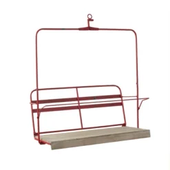 Sullivans Ski Lift Hanging Display 33"H Red -Home Decor Sales GUEST b9a90f71 a539 4d83 afcd 81f5854a7177