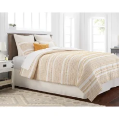 8pc Clipped Jacquard Stripe Comforter Bedding Set - Threshold™ -Home Decor Sales GUEST b9b7e65b 3b3c 4b4f a425 d762225141ed
