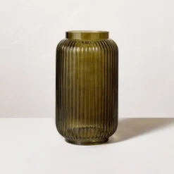 Ribbed Glass Jug Vase Dark Green - Hearth & Hand™ With Magnolia 9 Ribbed Glass Jug Vase Dark Green - Hearth & Hand™ With Magnolia -Home Decor Sales GUEST bddfea06 0cdf 4e99 9686 d59b3e8abd18