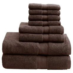 8pc Cotton Bath Towel Set -Home Decor Sales GUEST c07b04d1 8823 4ea2 ad79 94f979ea6db4