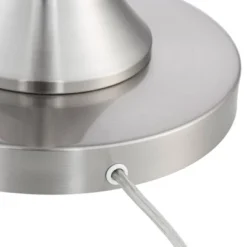 Possini Euro Design Modern Floor Lamp 64" Tall Brushed Nickel Silver Organza White Linen Drum Shade For Living Room Bedroom Office 12 Possini Euro Design Modern Floor Lamp 64" Tall Brushed Nickel Silver Organza White Linen Drum Shade For Living Room Bedroom Office -Home Decor Sales GUEST c6dfbe8e 2b7e 4a29 a926 3521ac4c1fa2