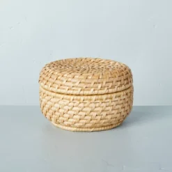 Woven Basket With Lid Natural - Hearth & Hand™ With Magnolia 8 Woven Basket With Lid Natural - Hearth & Hand™ With Magnolia -Home Decor Sales GUEST cd13636c be60 427b b7e0 6ad52733400f