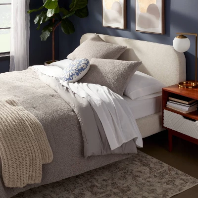 3pc King Traditional Cozy Chenille Comforter And Sham Set Gray - Threshold™ -Home Decor Sales GUEST d0d42218 280b 4550 bcdd 2811586fb542