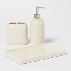 Vanity Tray Crackle Cream - Threshold™ -Home Decor Sales GUEST d11a6386 86e7 4beb 8801 a5197434e823