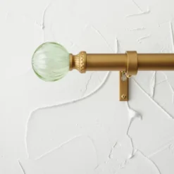 Faux Jade Ball Curtain Rod Brass - Opalhouse™ Designed With Jungalow™ 5 Faux Jade Ball Curtain Rod Brass - Opalhouse™ Designed With Jungalow™ -Home Decor Sales GUEST d7507ef0 fa5a 4b13 920f 0c72746f2e61