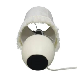 Small Table Lamp With Fringe Shade Off-White (Includes LED Light Bulb) - Opalhouse™ Designed With Jungalow™ -Home Decor Sales GUEST d90258f8 fdb3 4965 9481 654431d459c8