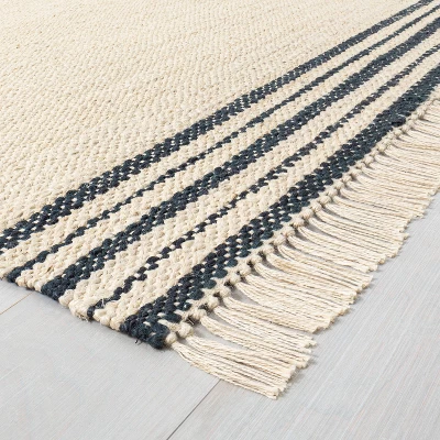 Stripe Jute Rug - Hearth & Hand™ With Magnolia 1 Stripe Jute Rug - Hearth & Hand™ With Magnolia