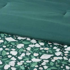 Floral Printed Microfiber Reversible Comforter & Sheets Set Dark Green - Room Essentials™ -Home Decor Sales GUEST df79204e d53f 4796 9fc1 6fecf011d658