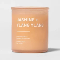 Glass Jar Jasmine And Ylang Candle Orange - Threshold™ 8 Glass Jar Jasmine And Ylang Candle Orange - Threshold™ -Home Decor Sales GUEST e0062fa1 a715 4c57 8af9 3bb2b339e1cb