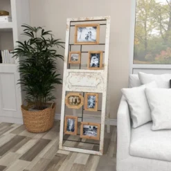 Wood 6 Slot Wall Photo Frame With Floor Stand Brown - Olivia & May 26 Wood 6 Slot Wall Photo Frame With Floor Stand Brown - Olivia & May -Home Decor Sales GUEST e07ede80 ff59 4d78 95f1 3c6851e1b172