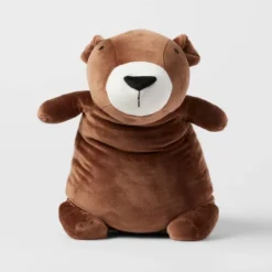 Bear Weighted Plush Kids' Throw Pillow Brown - Pillowfort™ -Home Decor Sales GUEST e14bf083 0b66 46ff 9039 736ae79b5f51