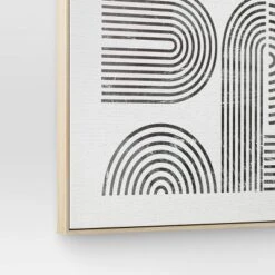 45" X 55" Line Art I Framed Kraft Wall Canvas - Threshold™ -Home Decor Sales GUEST e4499747 11ac 48ec bdf9 19d39f85fafe