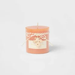 Ribbed Pillar Pumpkin Spice Candle - Threshold™ -Home Decor Sales GUEST e467f067 2ab8 486b 8756 c7488700fa1b