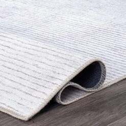 World Rug Gallery Contemporary Distressed Stripe Machine Washable Area Rug -Home Decor Sales GUEST e627031b 19a8 4463 a629 804ff3e15554