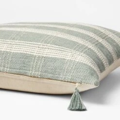 Woven Plaid Throw Pillow With Tassel Zipper - Threshold™ Designed With Studio McGee -Home Decor Sales GUEST f0347132 f80f 4dac 84d2 18214a07c267