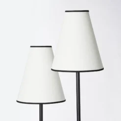 2-Head Floor Lamp With Trimmed Shade Black (Includes LED Light Bulb) - Threshold™ Designed With Studio McGee 6 2-Head Floor Lamp With Trimmed Shade Black (Includes LED Light Bulb) - Threshold™ Designed With Studio McGee -Home Decor Sales GUEST f035995d f7b3 4db1 a0dd 1617e77b28a8