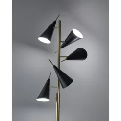 71.5" Owen Tree Lamp Black - Adesso -Home Decor Sales GUEST f37054b5 f358 45c6 94b5 b291713684b7