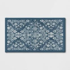Vintage Print Comfort Rug Blue - Threshold™ -Home Decor Sales GUEST f437994b 06fa 4df6 84f2 e90cb16dba7b