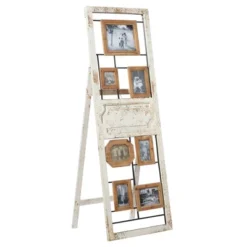 Wood 6 Slot Wall Photo Frame With Floor Stand Brown - Olivia & May 30 Wood 6 Slot Wall Photo Frame With Floor Stand Brown - Olivia & May -Home Decor Sales GUEST f634fa3f 96be 44c8 a20c bcc2e7134bd0