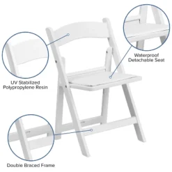 Flash Furniture 10 Pack Kids White Resin Folding Event Party Chair With Vinyl Padded Seat 12 Flash Furniture 10 Pack Kids White Resin Folding Event Party Chair With Vinyl Padded Seat -Home Decor Sales GUEST f64b1725 5795 4c83 a07e e07cd94394db