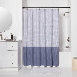 72" Half Moon Dual Mount Shower Rod - Threshold™