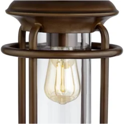 Franklin Iron Works Andreas Industrial Table Lamp 26" High Brown Metal With Nightlight LED And USB Charging Port Oatmeal Shade For Living Room Desk 10 Franklin Iron Works Andreas Industrial Table Lamp 26" High Brown Metal With Nightlight LED And USB Charging Port Oatmeal Shade For Living Room Desk -Home Decor Sales GUEST ff266ca9 dba5 4542 8acd 1d5d696cd6f5